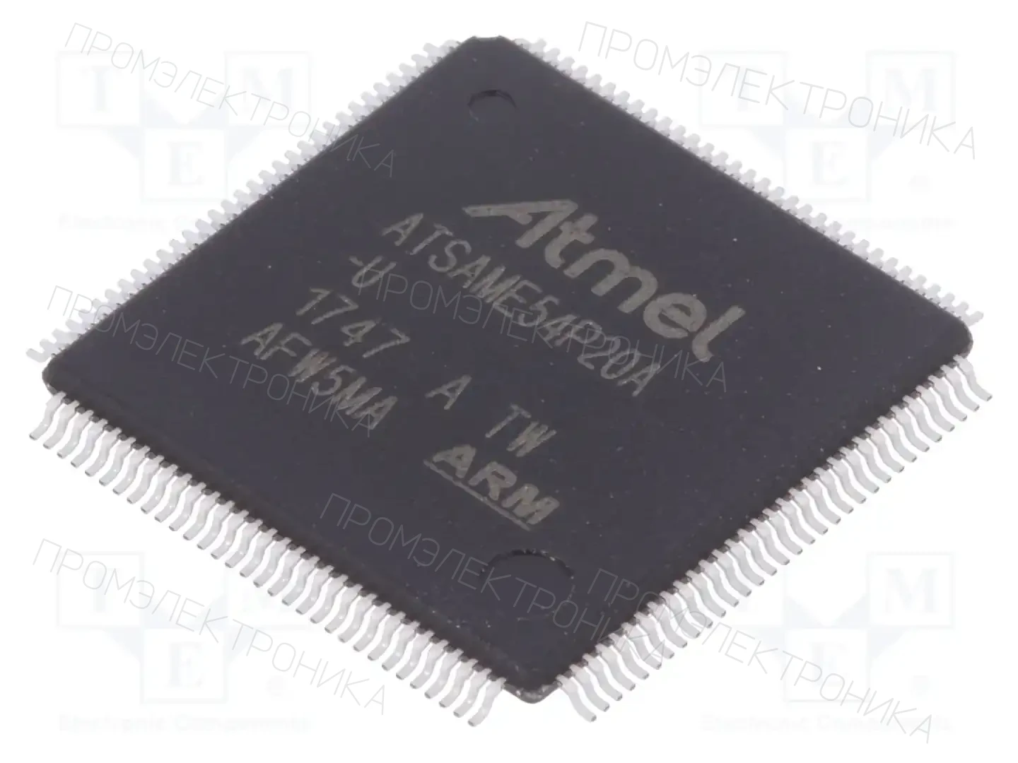 Microchip Technology ATSAME54P20A-AU — Линейка ARM 32-bit