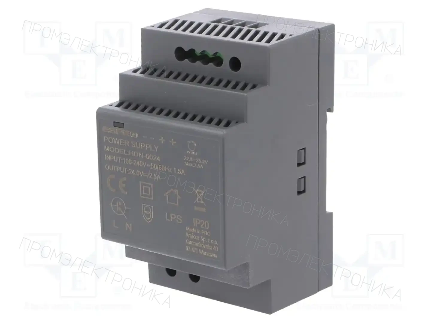 ESPE ESPE-HDN6024 — Блоки питания на DIN-рейку -HDN6024