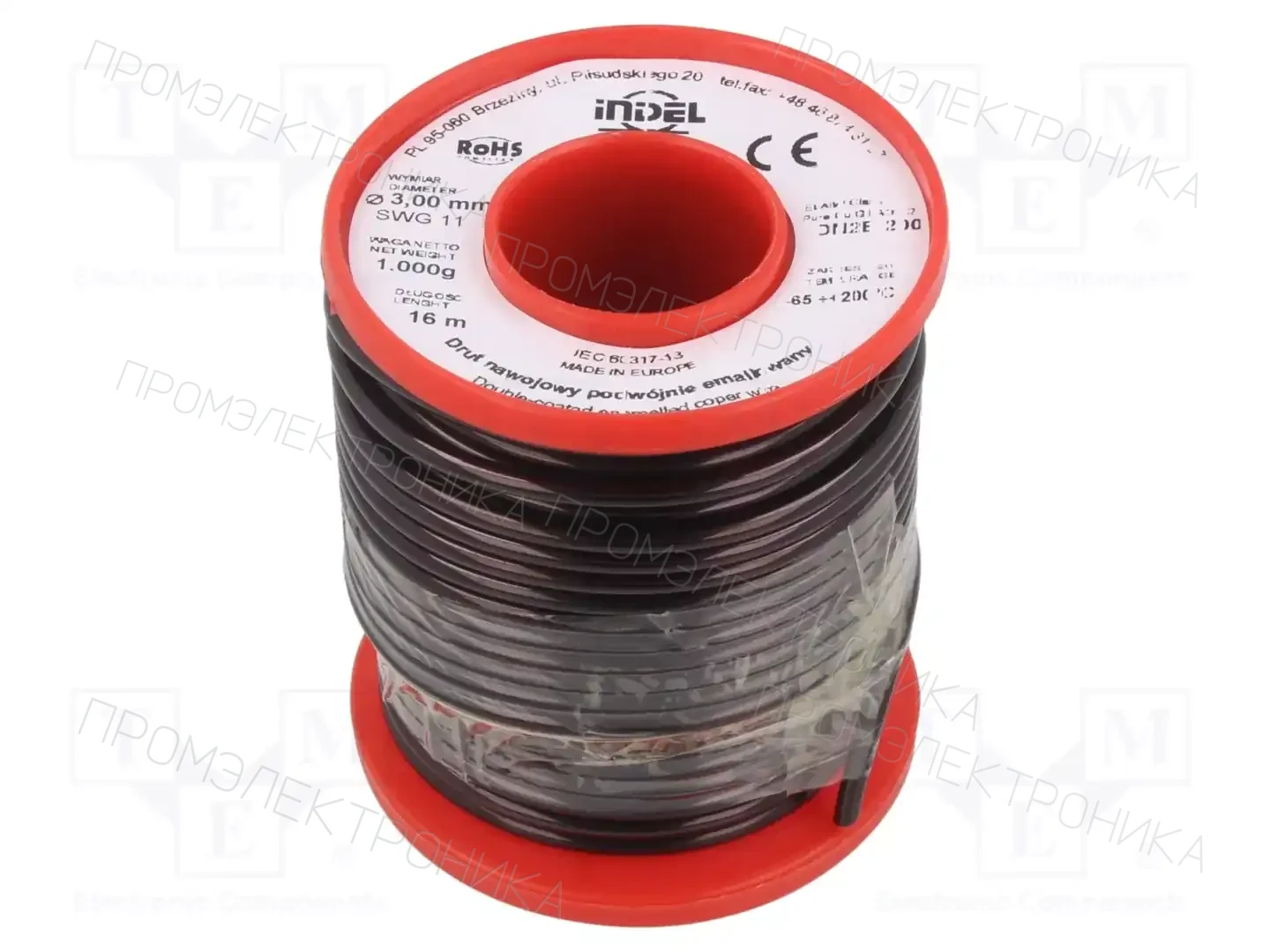 INDEL DN2E3,00-1KG — Проволока обмоточная