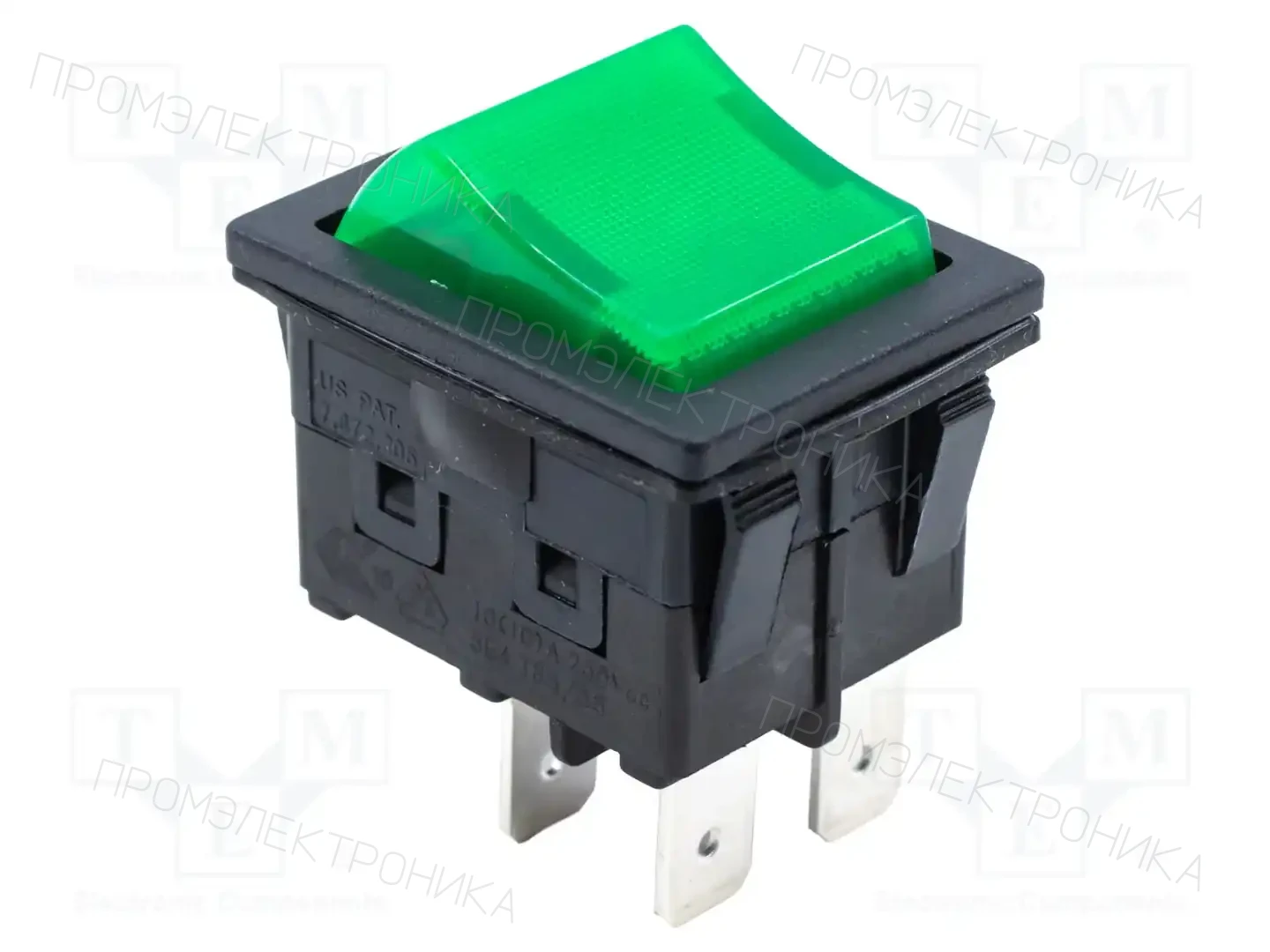 E-SWITCH RBW2ABLKGILEF1 — Переключатели типа Rocker