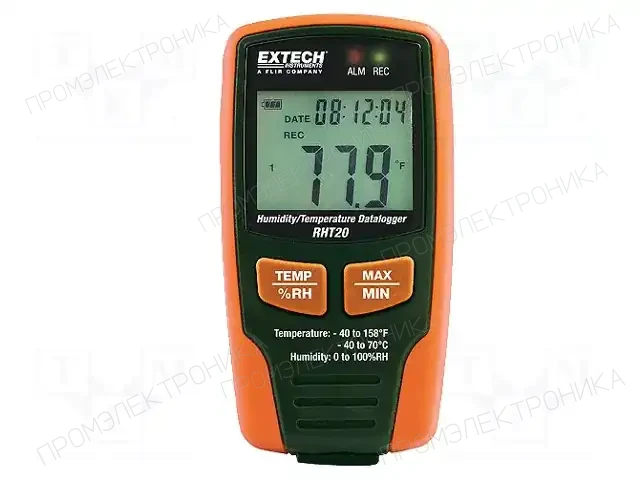 EXTECH RHT20 — Регистраторы температуры и влажности