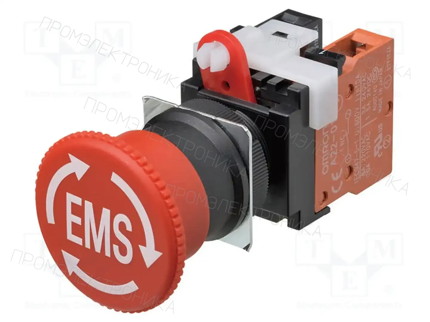 OMRON A22E-M-01-EMS — Переключатели панельные стандартные 22мм