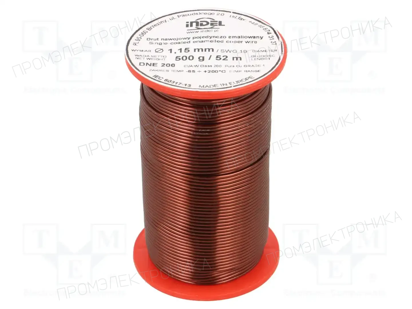 INDEL DNE1,15-500G — Проволока обмоточная