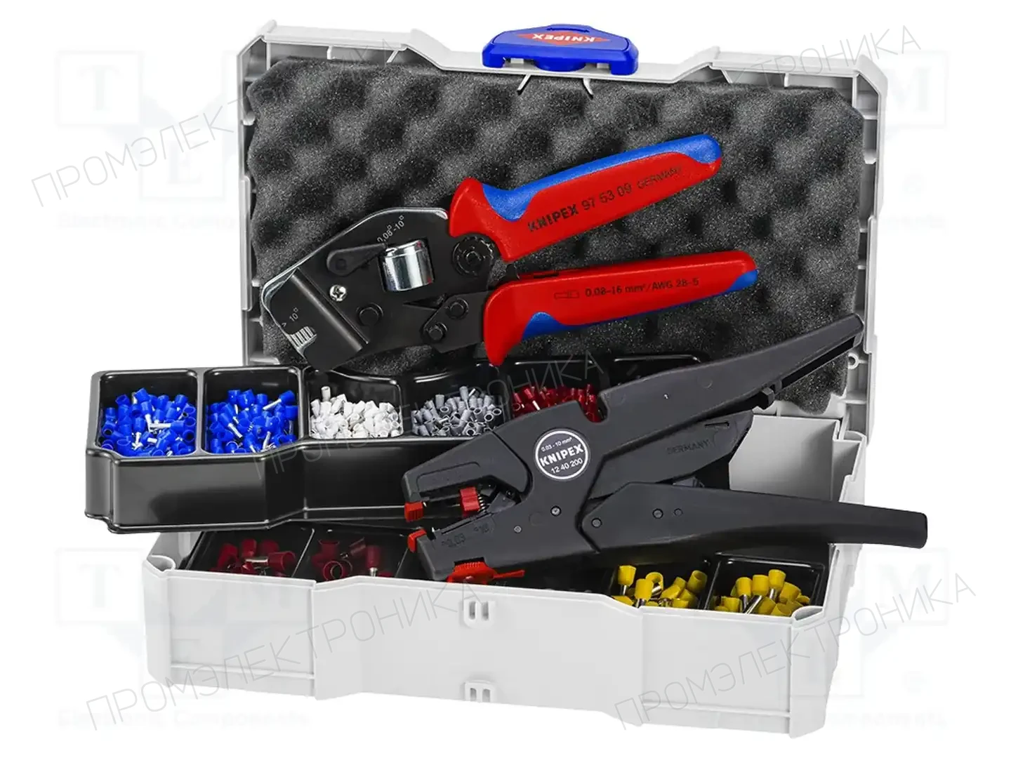 KNIPEX 97 90 16 — Зажимные уст-ва кабельных наконечников