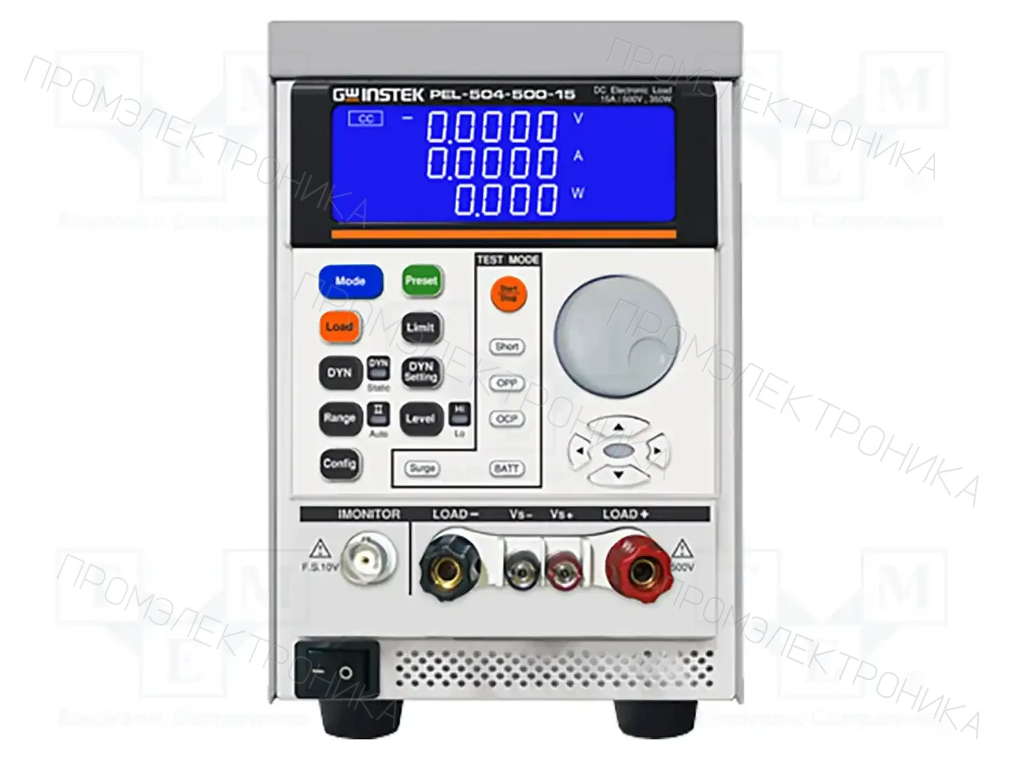 GW INSTEK PEL-504-500-15 — Электронные нагрузки