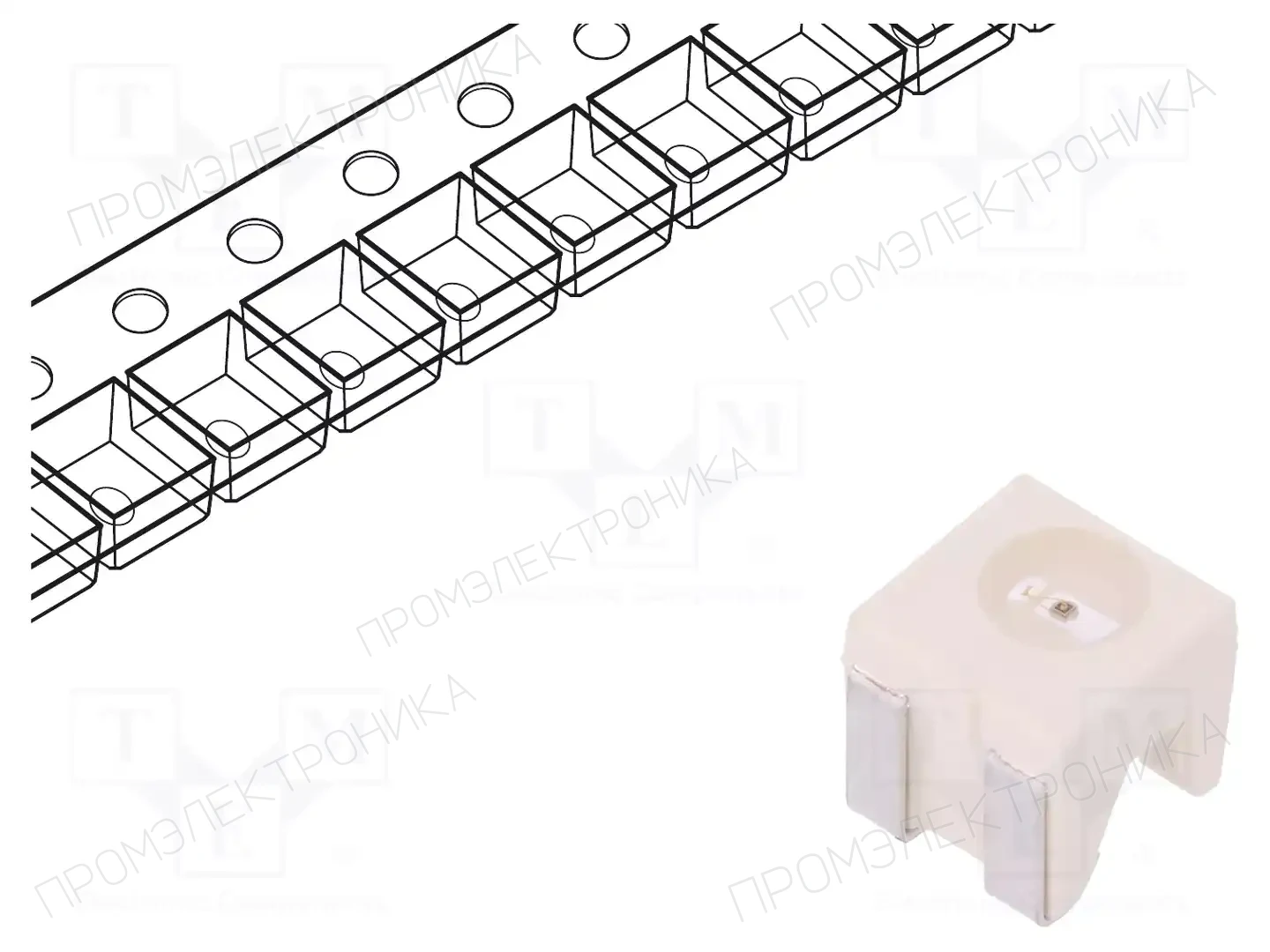 ams OSRAM SFH 4256-R — Инфракрасные LEDы