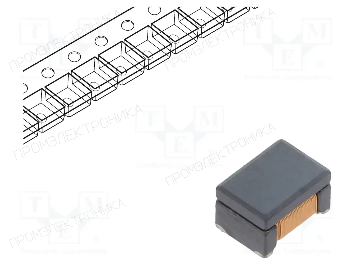 MURATA DLW43SH101XK2L — Противопомеховые фильтры SMD