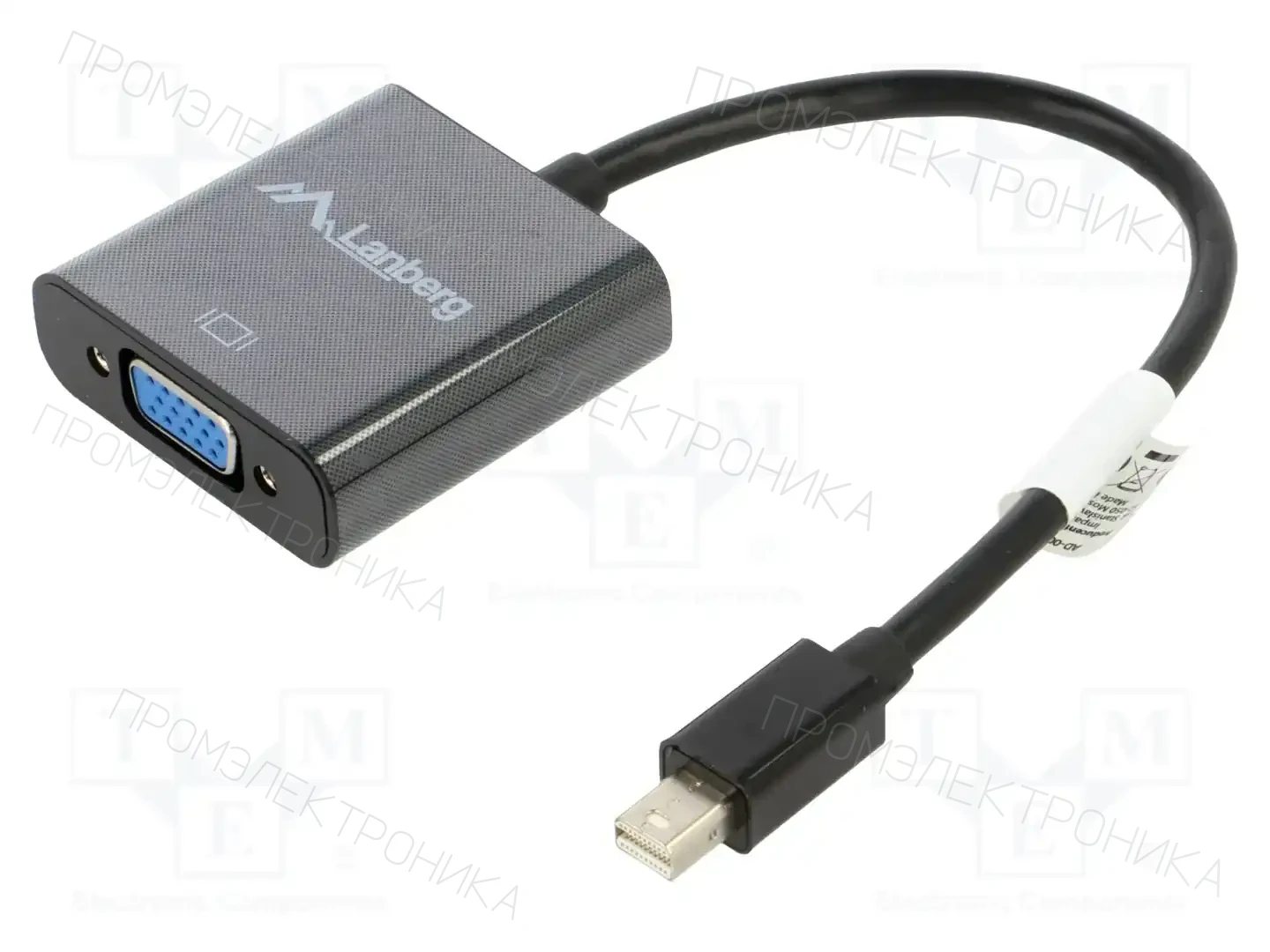 LANBERG AD-0006-BK — Кабели и адаптеры HDMI, DVI, DisplayPort