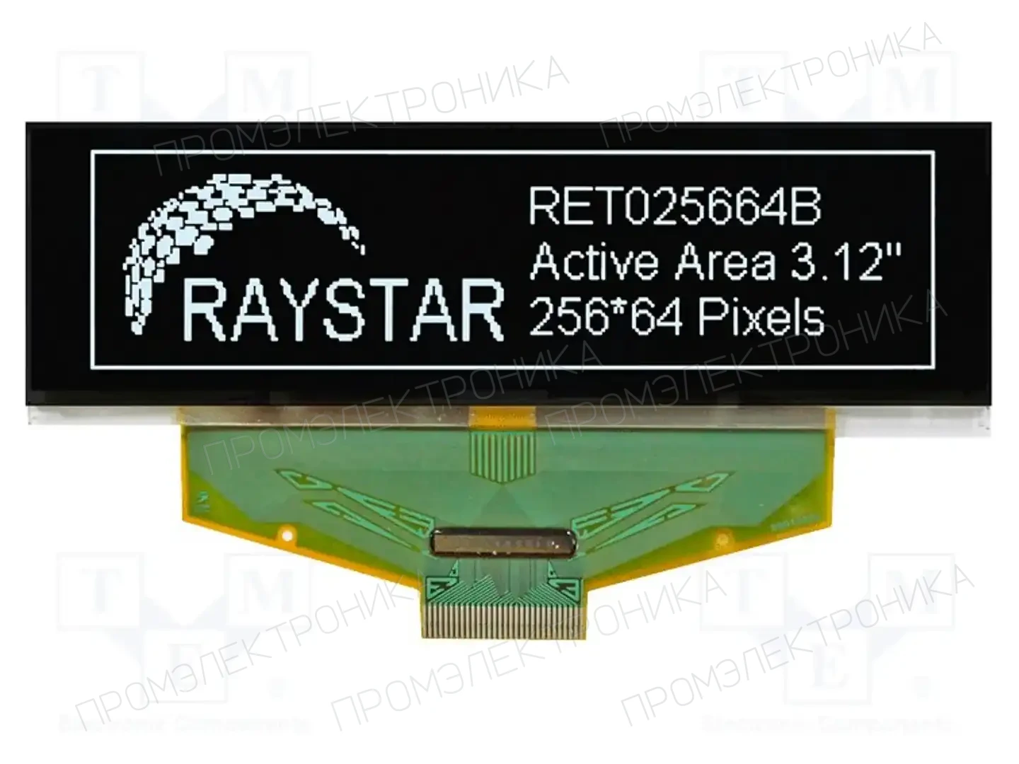 RAYSTAR OPTRONICS RET025664BWPP3N00000 — Дисплеи OLED графические
