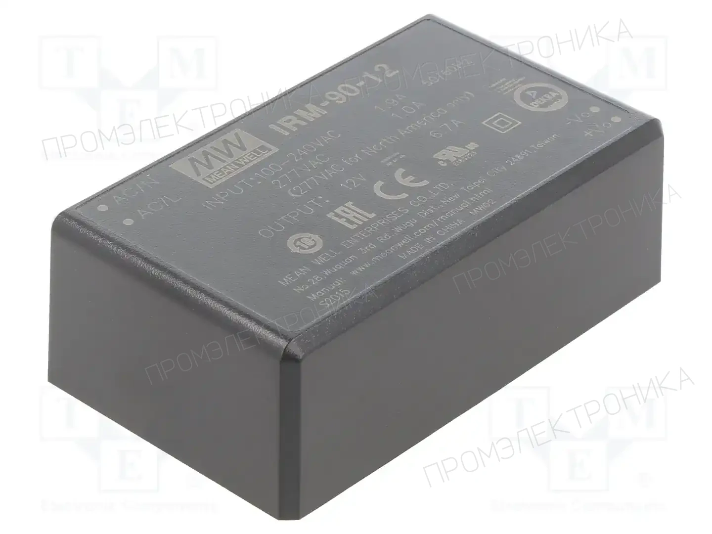 MEAN WELL IRM-90-12 — Преобразователи AC/DC для PCB