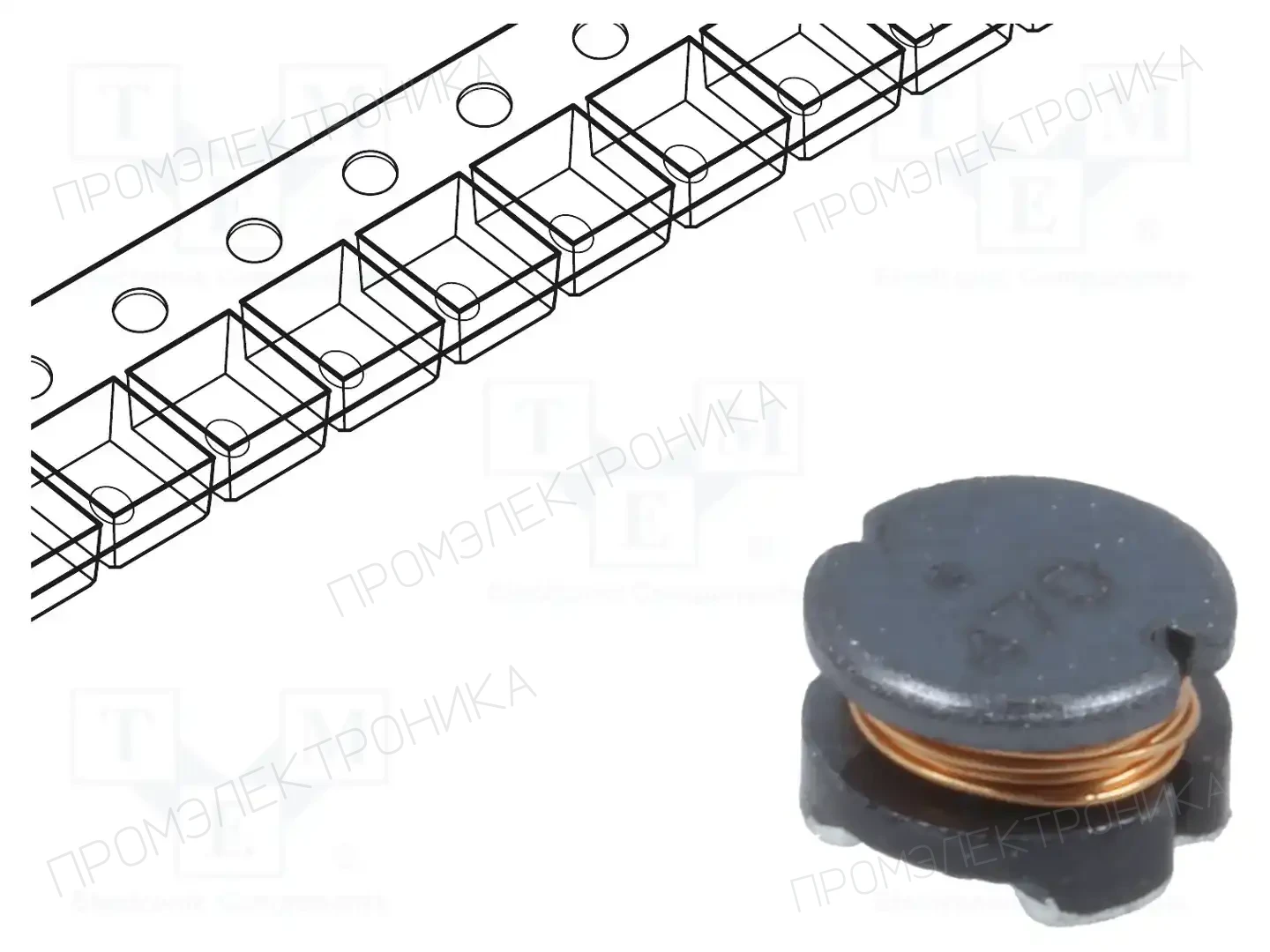 BOURNS SDR0603-470KL — Дроссели