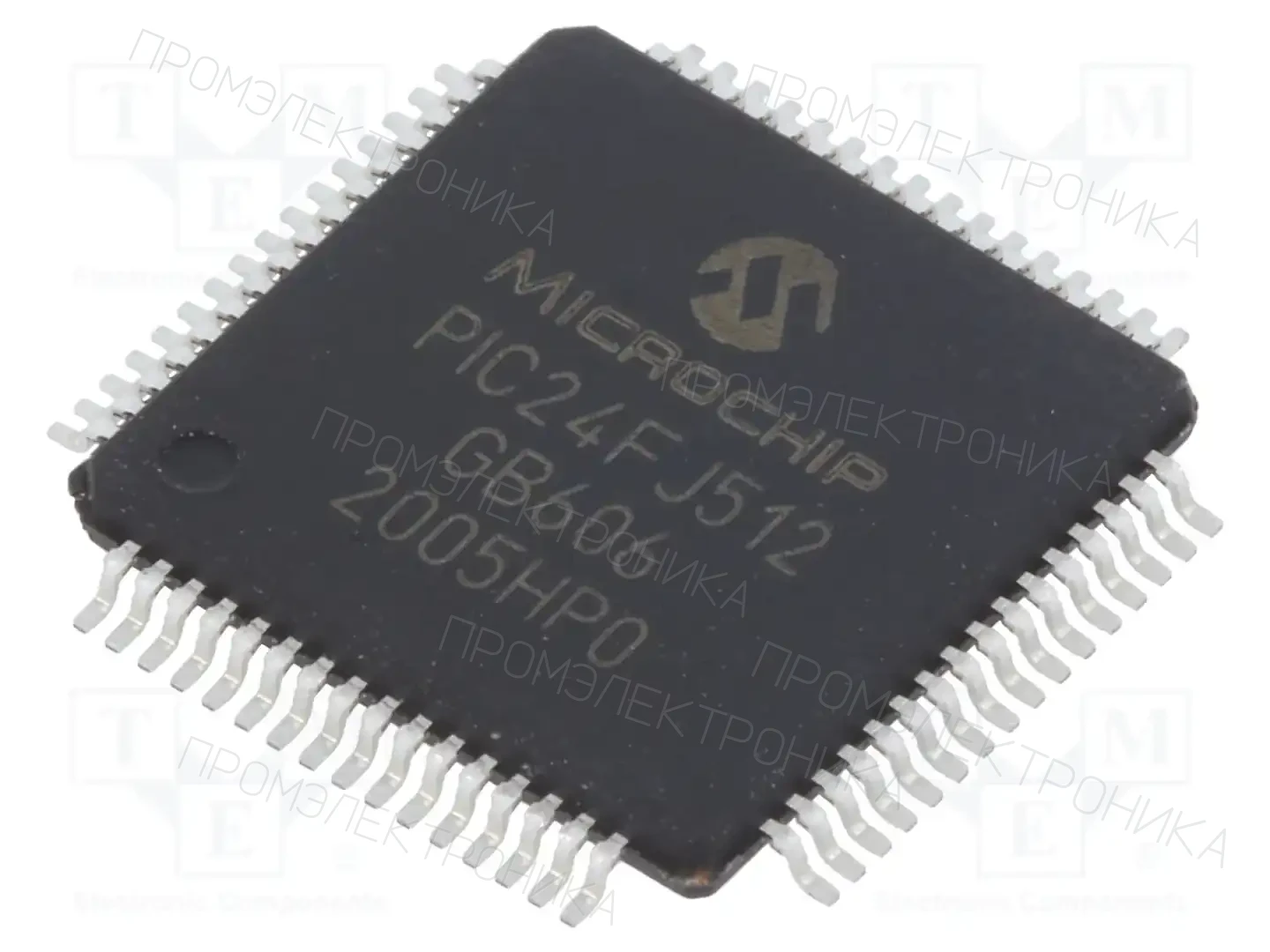 Microchip Technology PIC24FJ512GB606-I/PT — Линейка PIC 16-bit