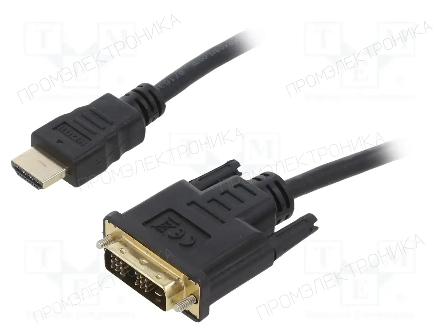 GEMBIRD CC-HDMI-DVI-0.5M — Кабели и адаптеры HDMI, DVI, DisplayPort
