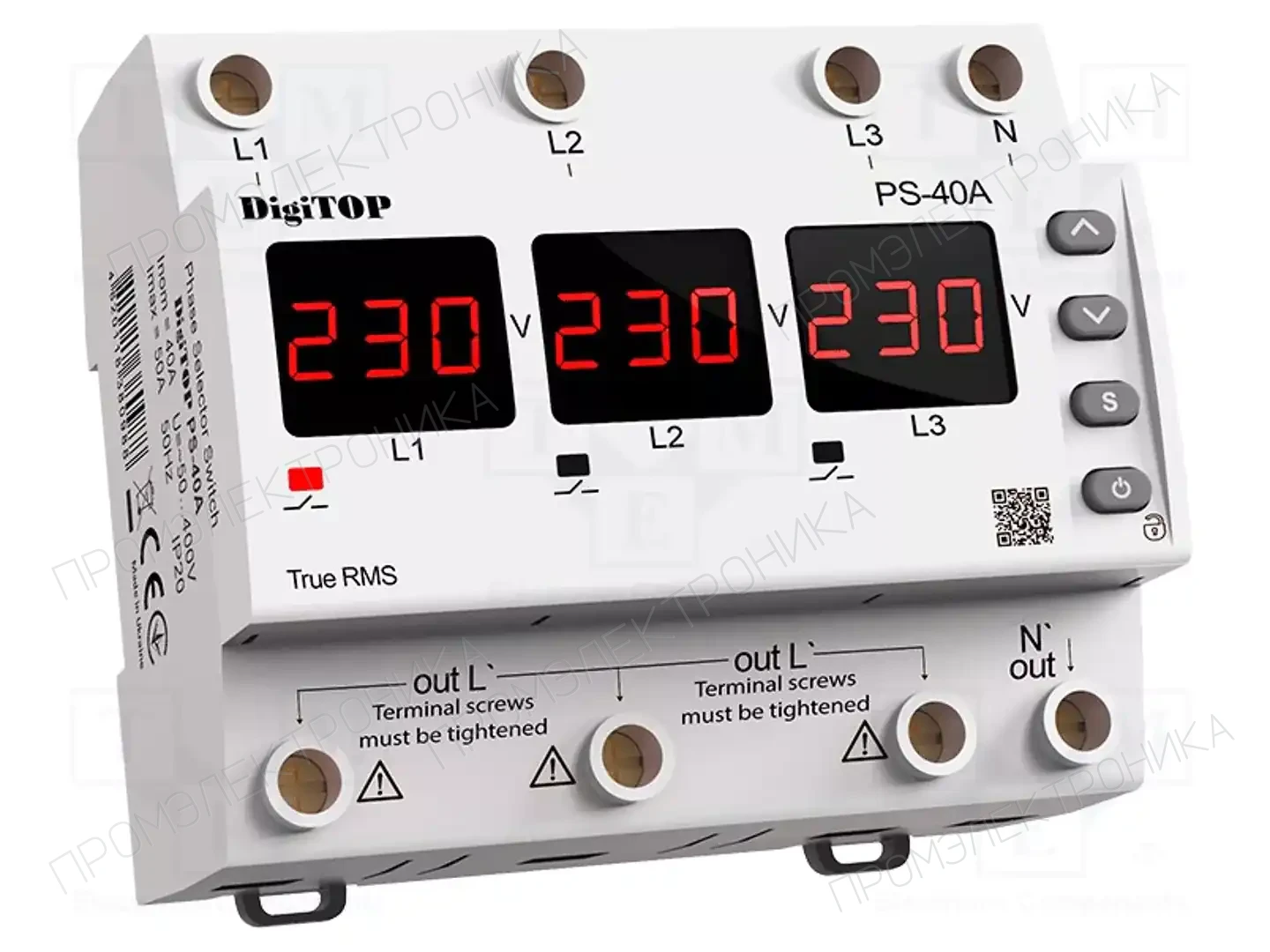 DIGITOP ELECTRIC PS-40A — Контрольные реле