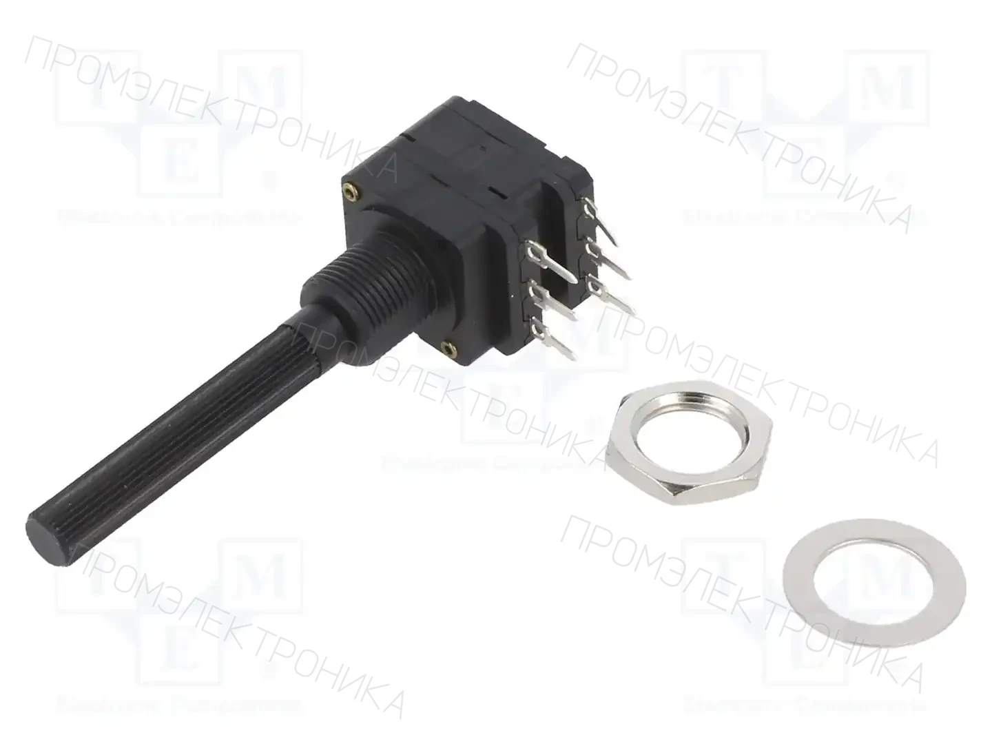 PIHER PC16DH10IP06101A2020TA — Потенциометры однооборотные угольные