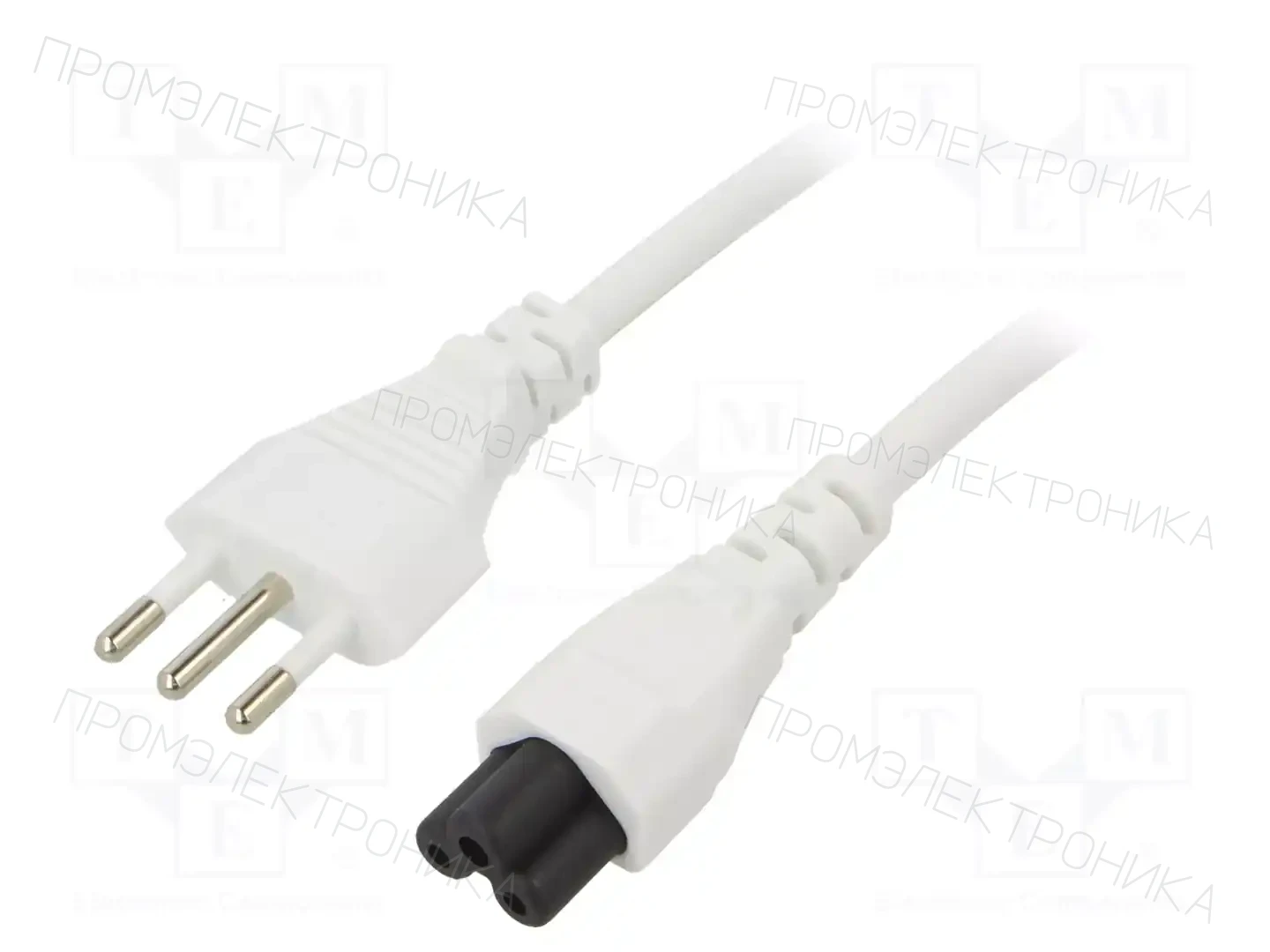 LIAN DUNG LT-319+535 H05VV-F 3X0.75 WHT 1.8M — Кабели питания компьютерные и универс