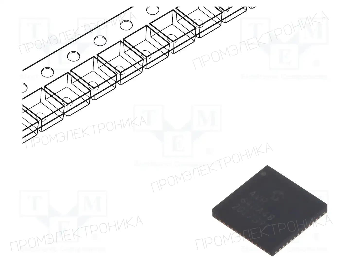 Microchip Technology AVR64DA48-I/6LX — Линейка AVR 8-bit