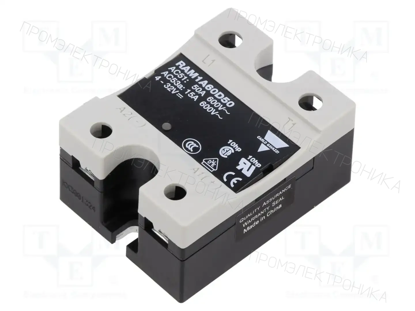 CARLO GAVAZZI RAM1A60D50 — Реле SSR однофазные