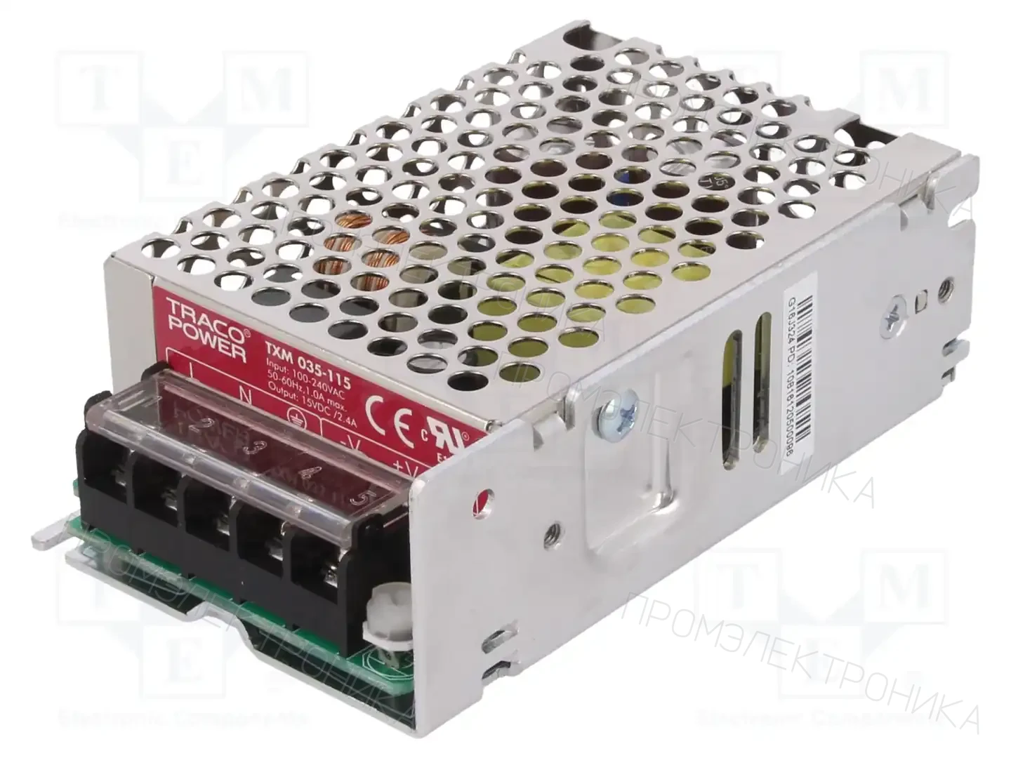 TRACO POWER TXM 035-115 — Блоки питания для встраивания