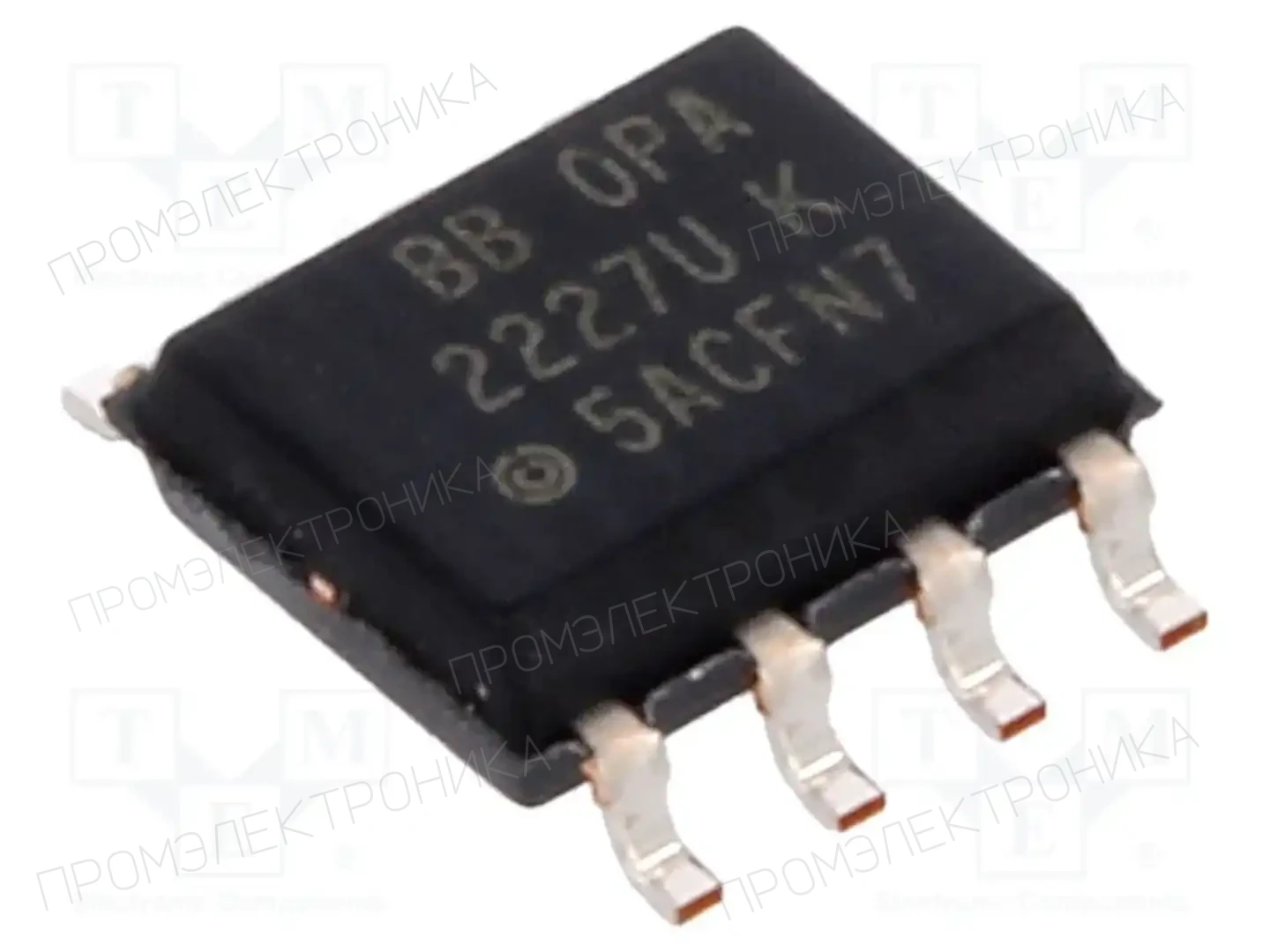 Texas Instruments OPA2227U — Операционные усилители SMD