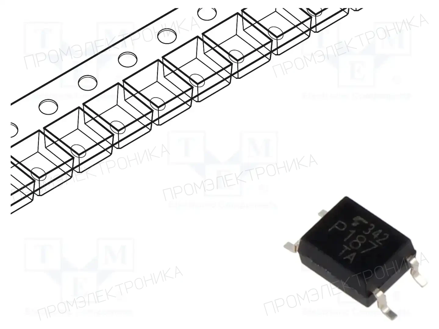 TOSHIBA TLP187(TPL.E(T — Оптроны – аналоговый выход