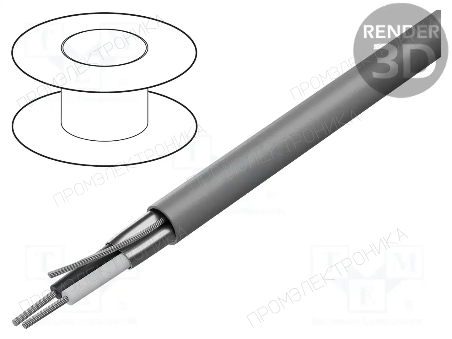 BELDEN 8761MN 008100 — Провода многожильные экранированные