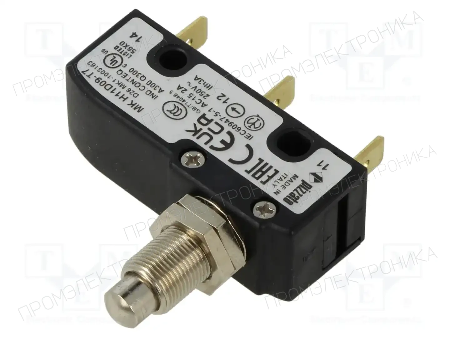 PIZZATO ELETTRICA MK H11D09-T7 — Микропереключатели SNAP ACTION