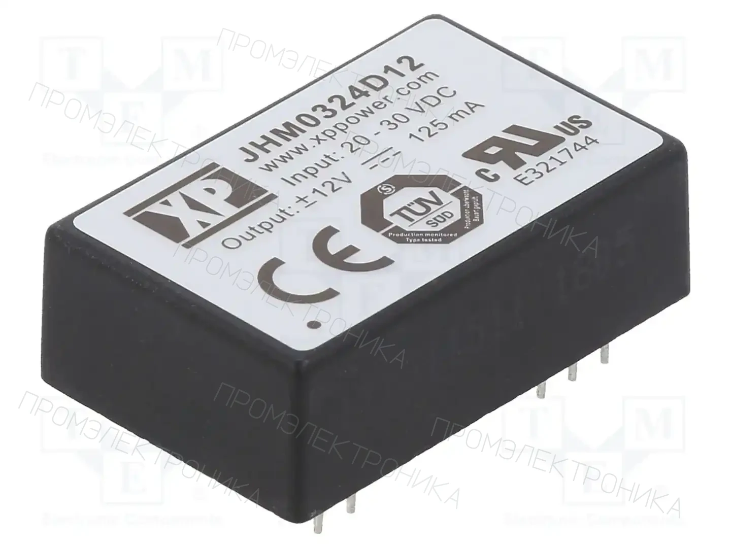 XP POWER JHM0324D12 — Преобразователи DC/DC