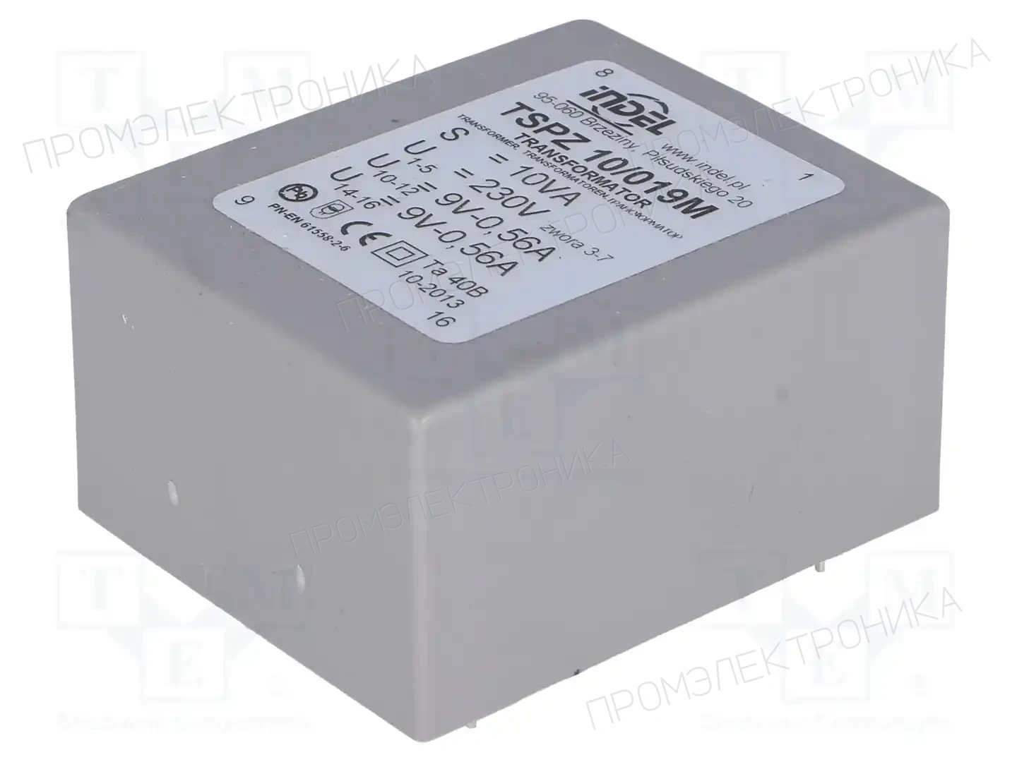 INDEL TSPZ10/019 — Трансформаторы PCB
