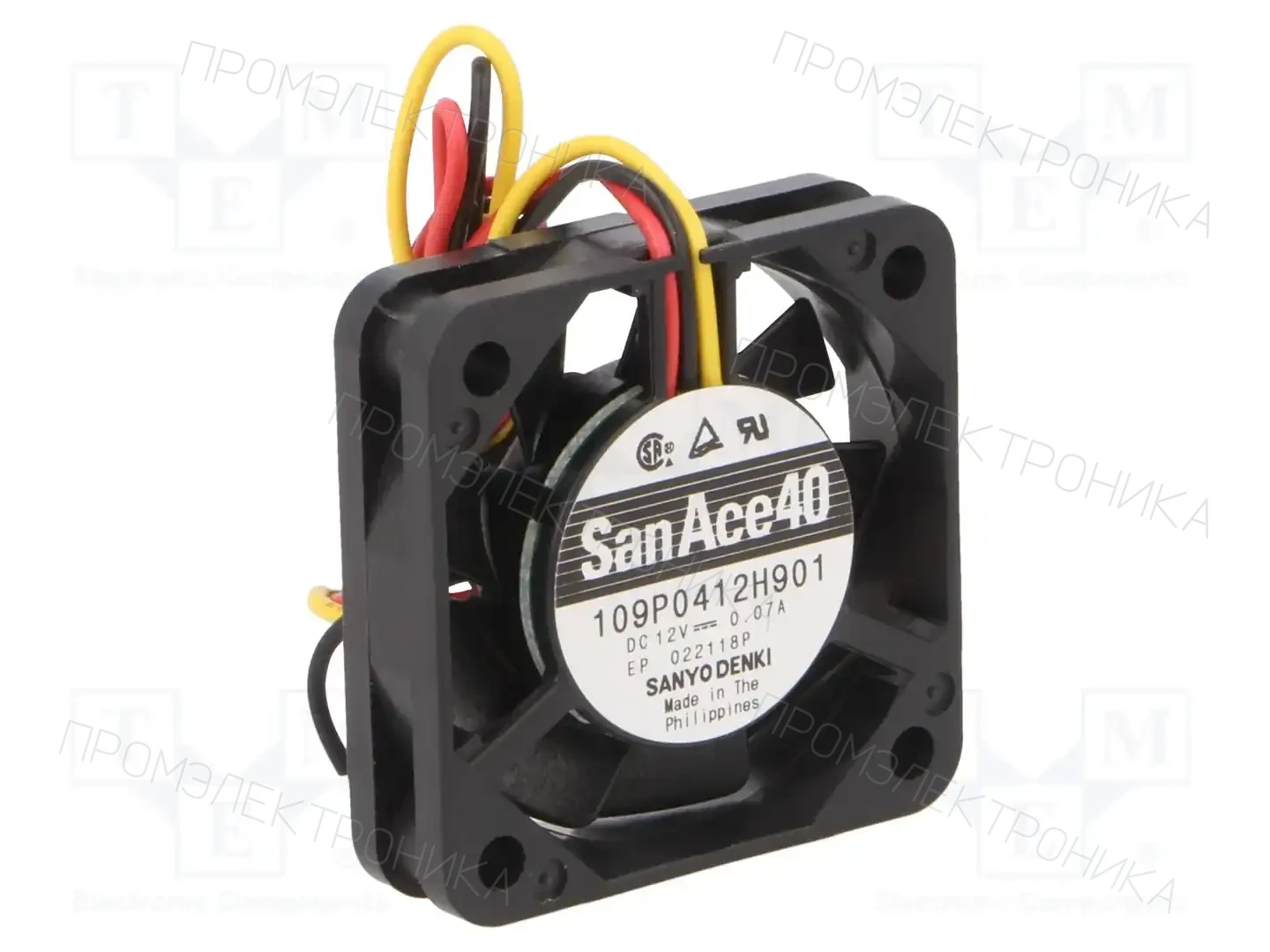 SANYO DENKI 109P0412H901 — Вентиляторы DC 12V