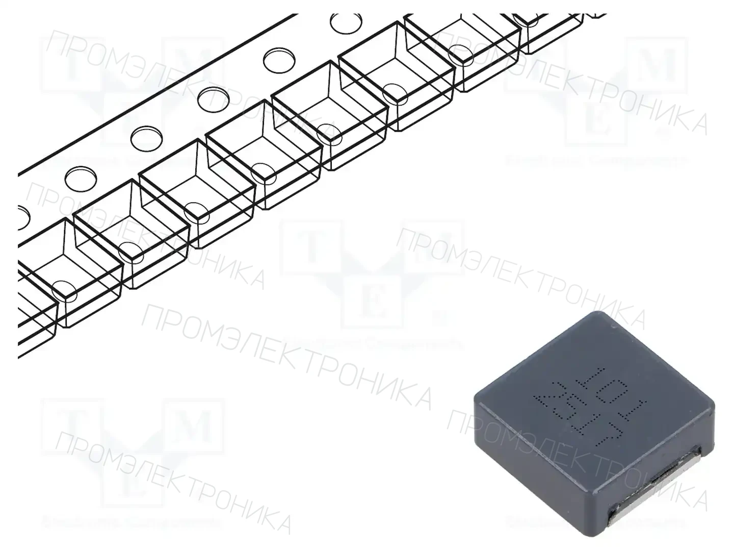 JANTEK JRPI1707M-101M — Дроссели