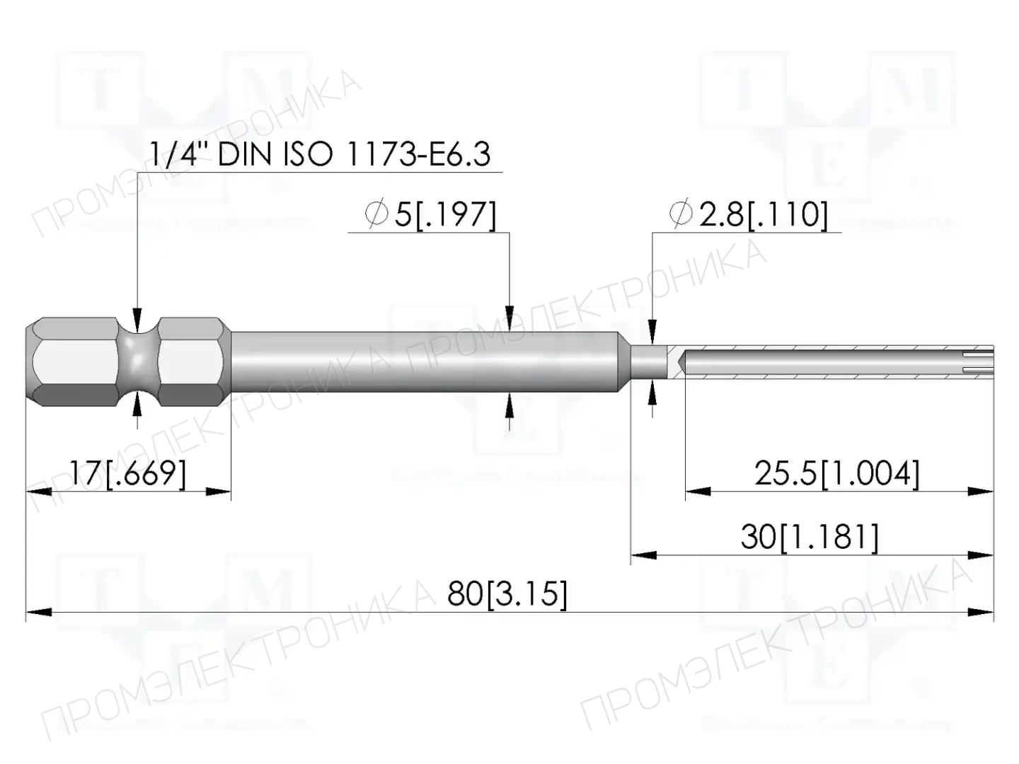 INGUN BIT-VF100M-B — Инструменты для установки и извлечения