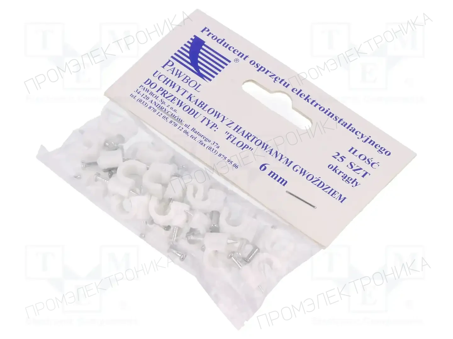 PAWBOL H.7004A -25 — Держатели, скобы для кабелей