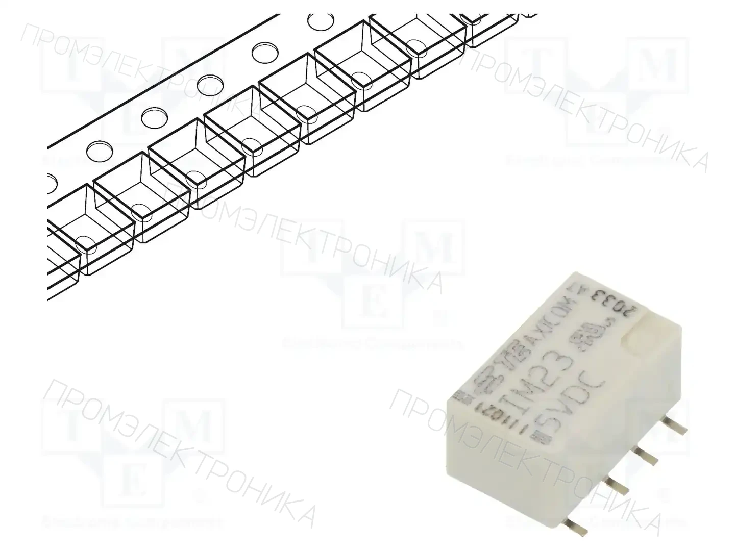 TE Connectivity 2-1462039-9 — Реле электромагн. миниатюрные