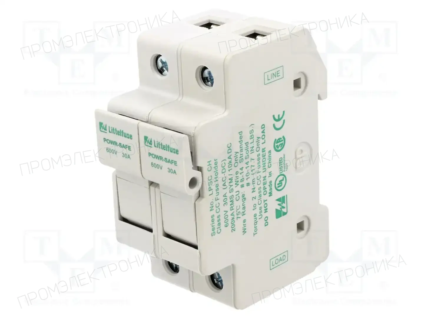 LITTELFUSE LPSC0002Z — Гнезда предохранительные на DIN-рейку
