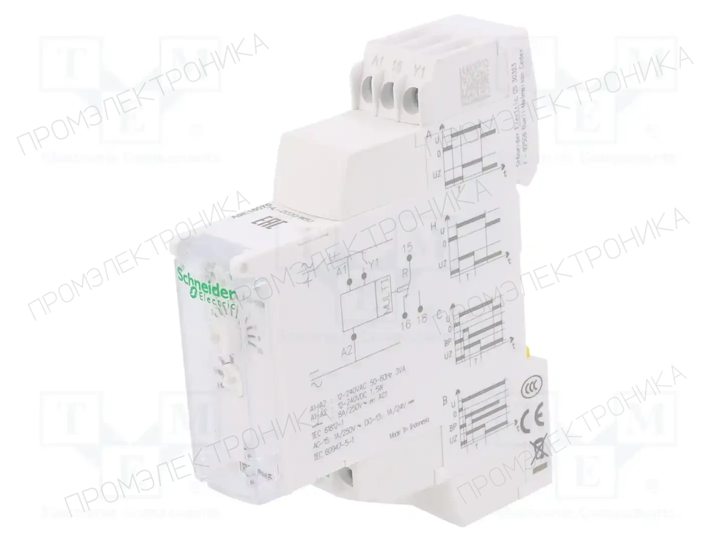 SCHNEIDER ELECTRIC A9E16070 — Временные аналоговые реле