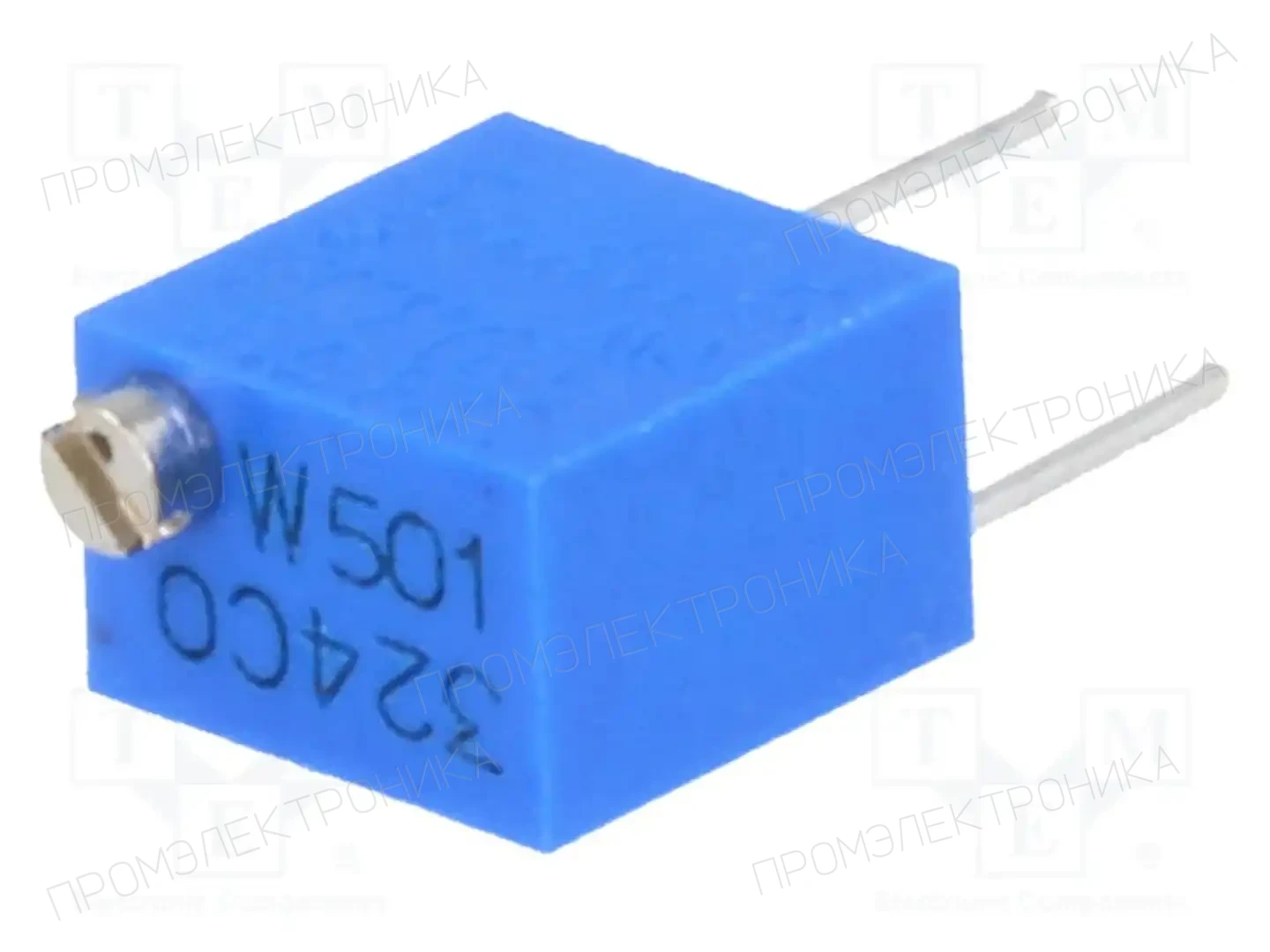BOURNS 3262W-1-501LF — Потенциометры THT многооборотные 1/4 дм