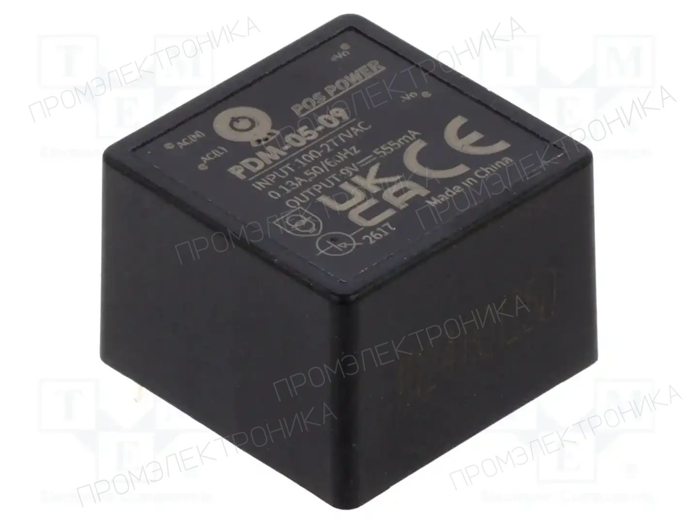 POS PDM-05-09 — Преобразователи AC/DC для PCB