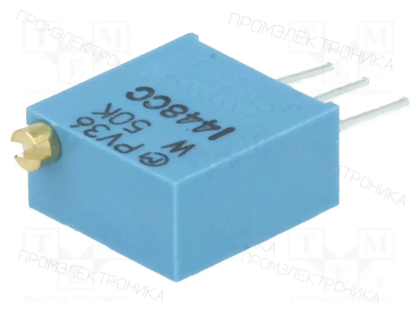 BOURNS PV36W503C01B00 — Потенциометры THT многооборотные 3/8 дм
