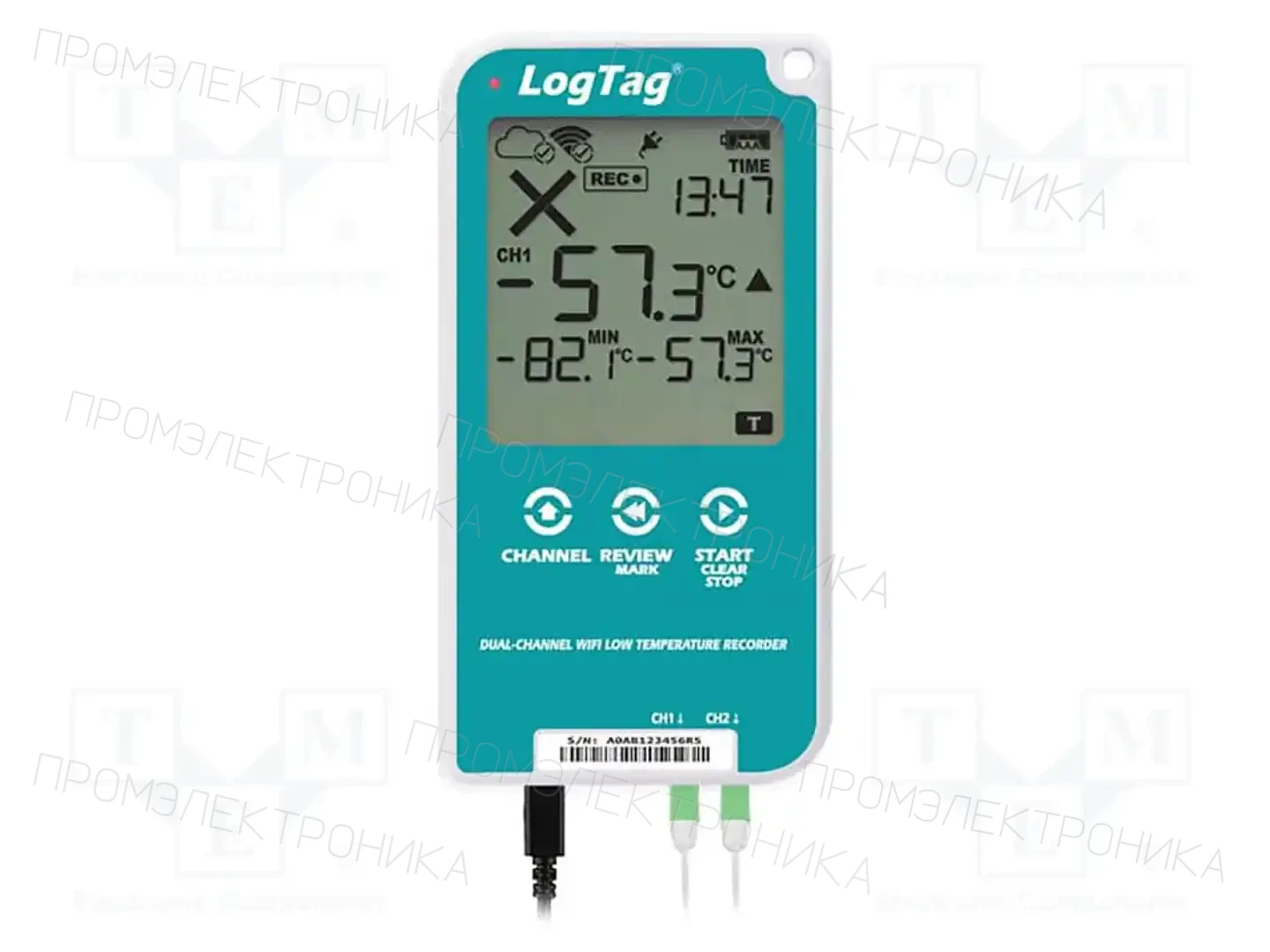 LogTag UTREL30-WIFI — Регистраторы температуры и влажности
