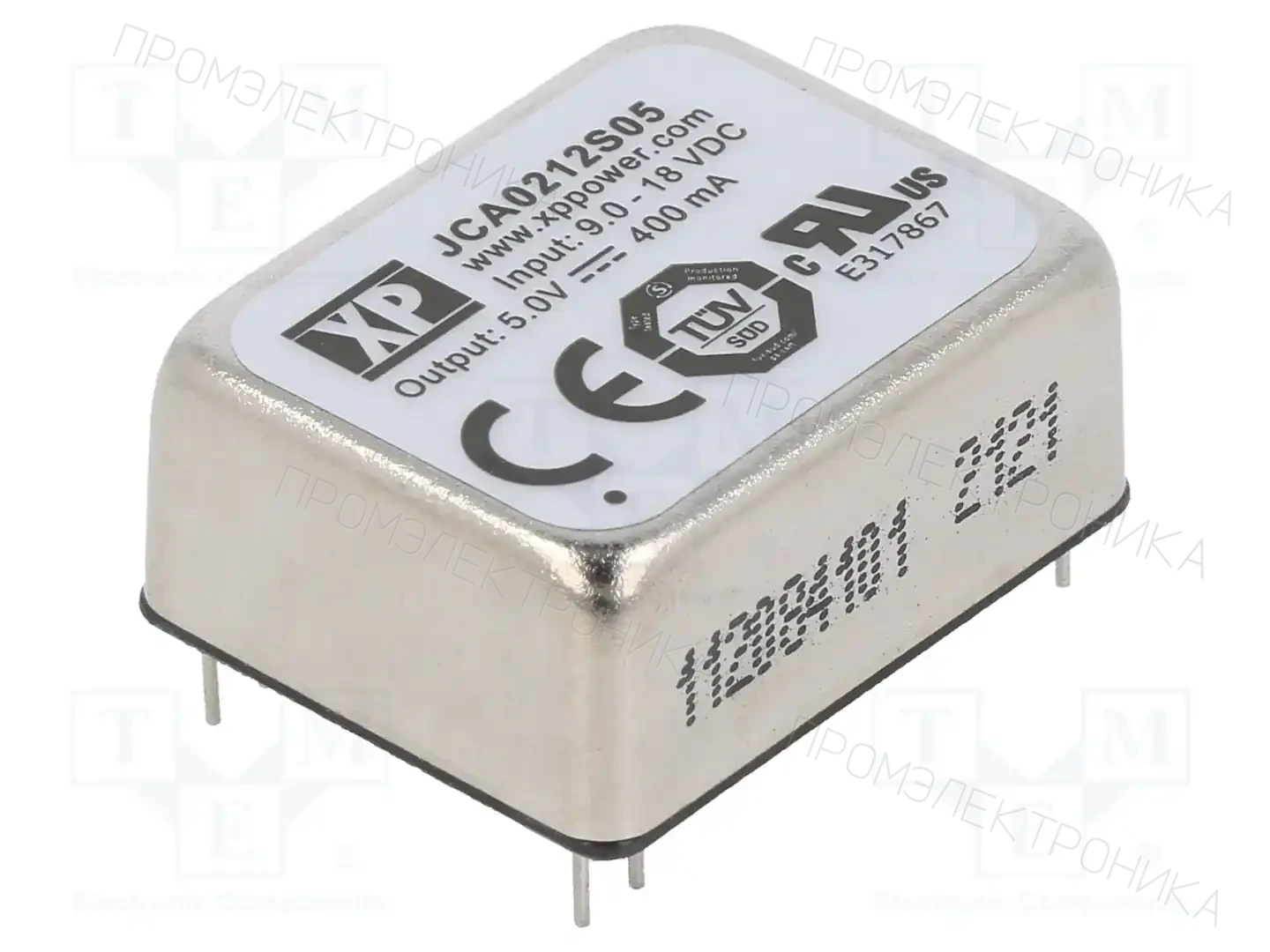 XP POWER JCA0212S05 — Преобразователи DC/DC