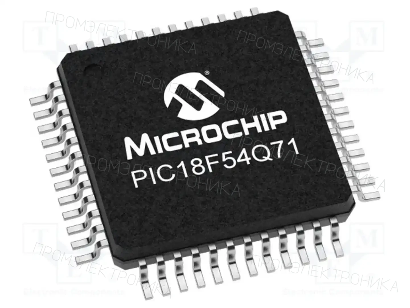 Microchip Technology PIC18F54Q71-E/PT — Линейка PIC 8-bit