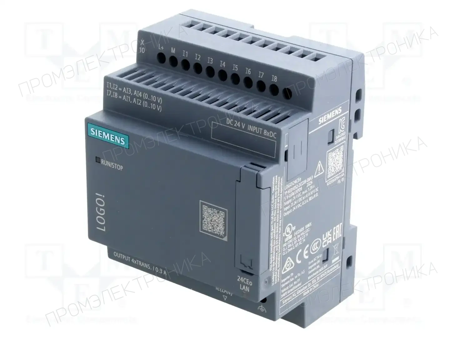 SIEMENS 6ED1052-2CC08-0BA3 — Реле прогр. основные модули