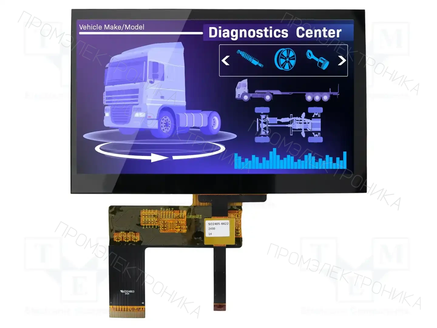 NEWHAVEN DISPLAY INTERNATIONAL NHD-7.0-800480AF-LSXP-CTP — Дисплеи TFT