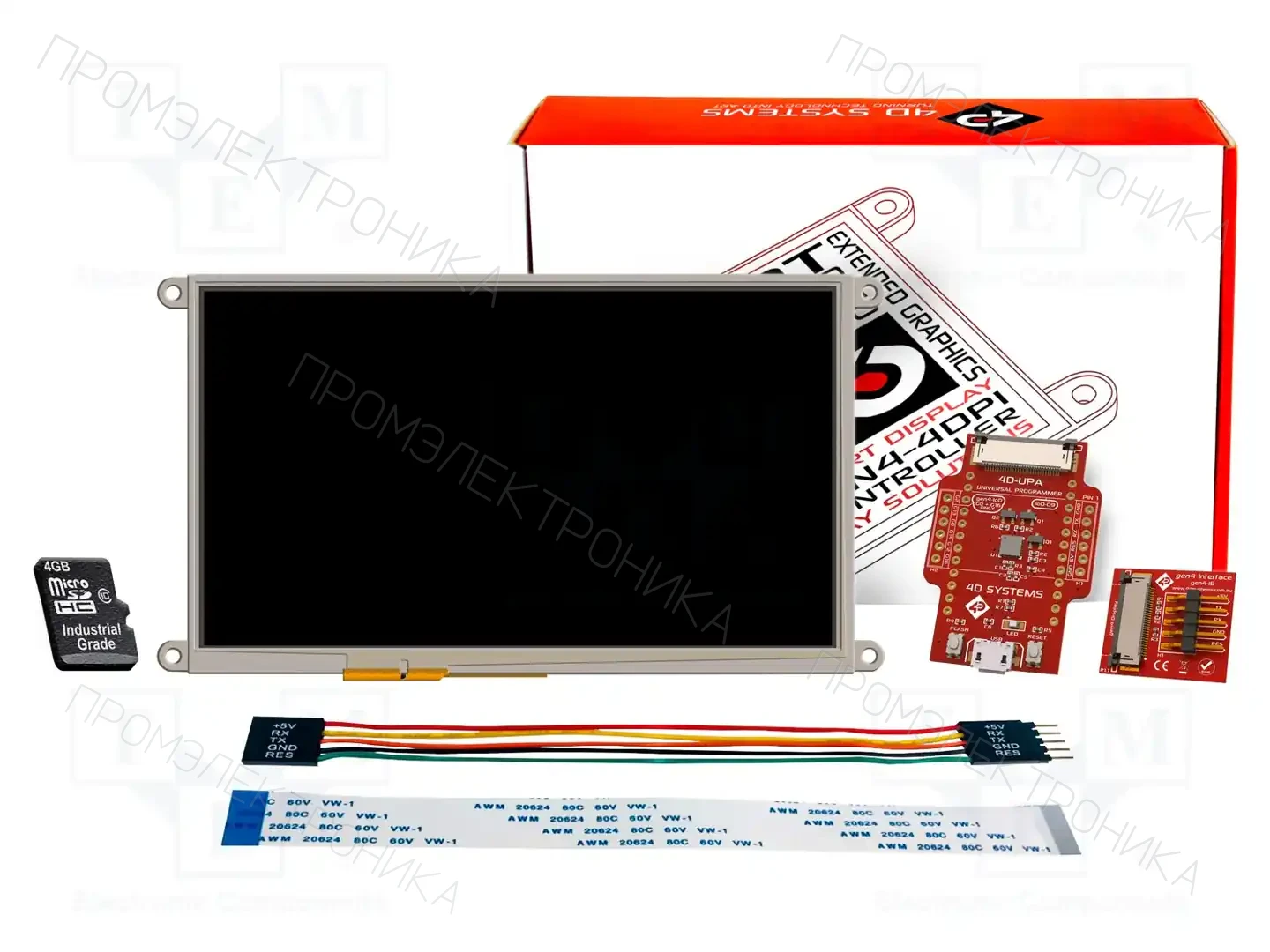 4D Systems SK-90DCT — Интеллигентные дисплеи