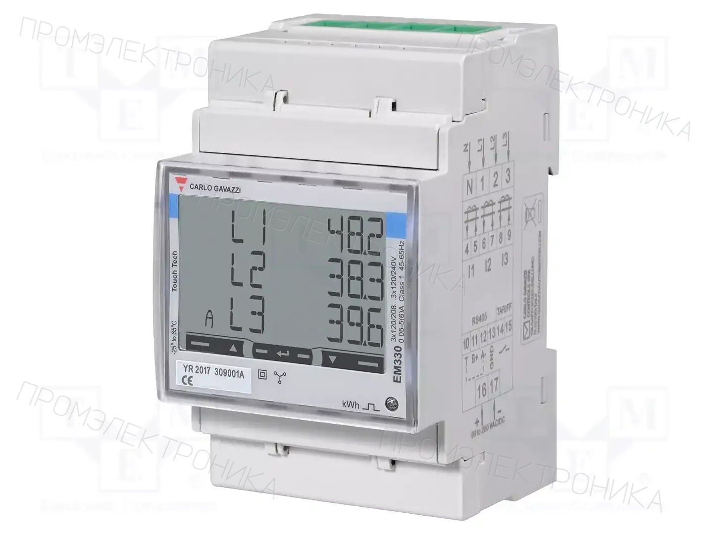 CARLO GAVAZZI EM330DINAV53HM1PFB — Счетчики электроэнергии