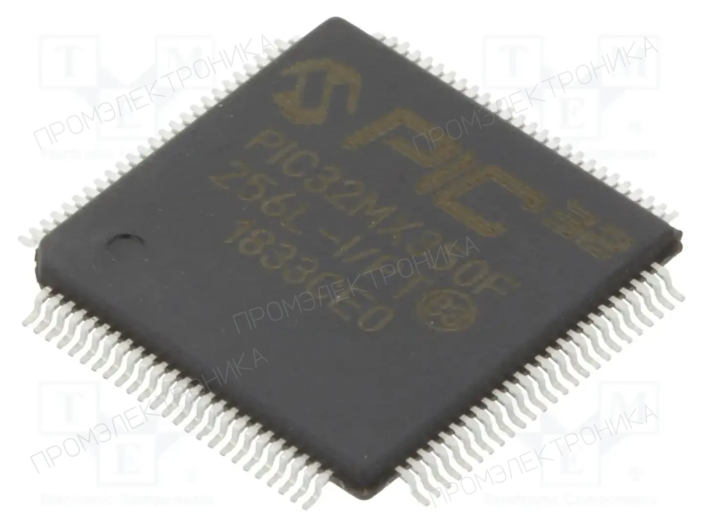 Microchip Technology PIC32MX350F256L-I/PT — Линейка PIC32 32-bit