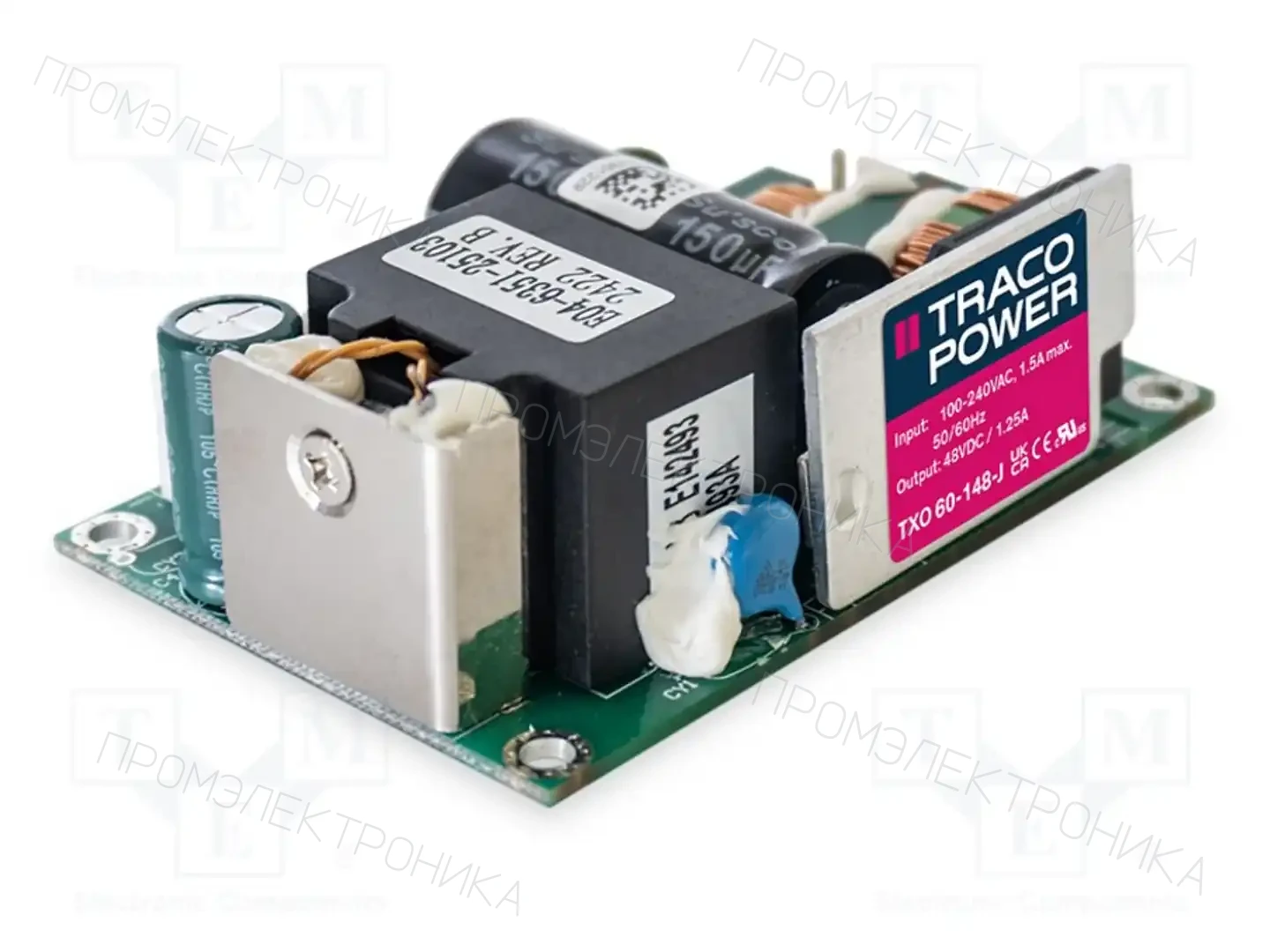 TRACO POWER TXO 60-112-J — Открытые блоки питания