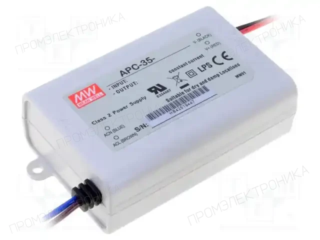 MEAN WELL APC-35-350 — Блоки питания для LED