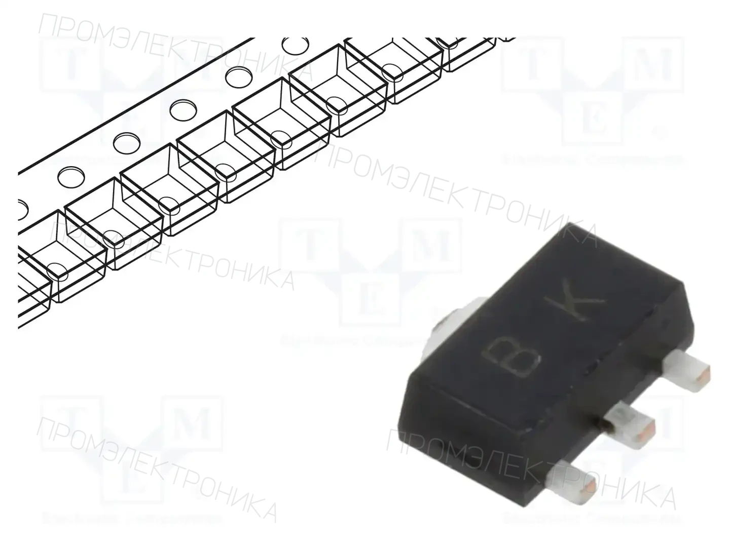 LUGUANG ELECTRONIC BCX56-10 — Транзисторы NPN SMD